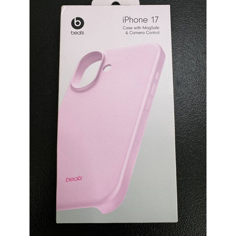 Beats iPhone 17 Case with MagSafe & Camera Control in the color Pebble Pink